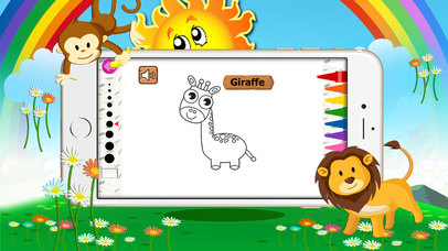 Animals Coloring Book:For Toddler And Kids screenshot 3