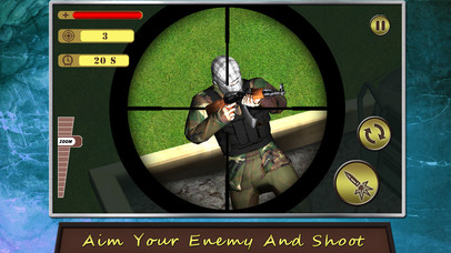Modern Sniper Train Attack screenshot 2