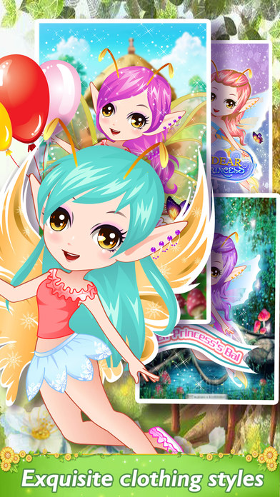 Jungle Elf princess - Beauty Dress up Salon screenshot 2