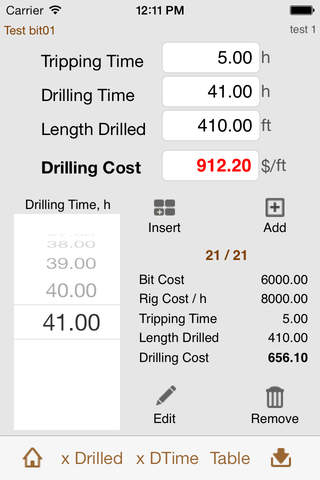 Drilling Cost screenshot 3