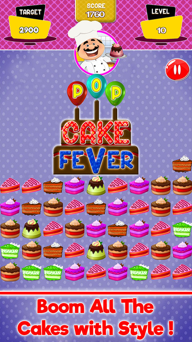Pop cake Fever screenshot 4