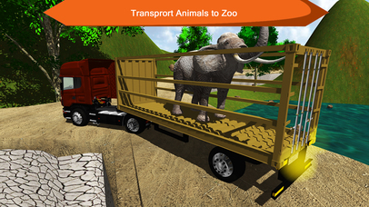 Offroad Animal Transport Truck Driver: Pro Edition screenshot 4