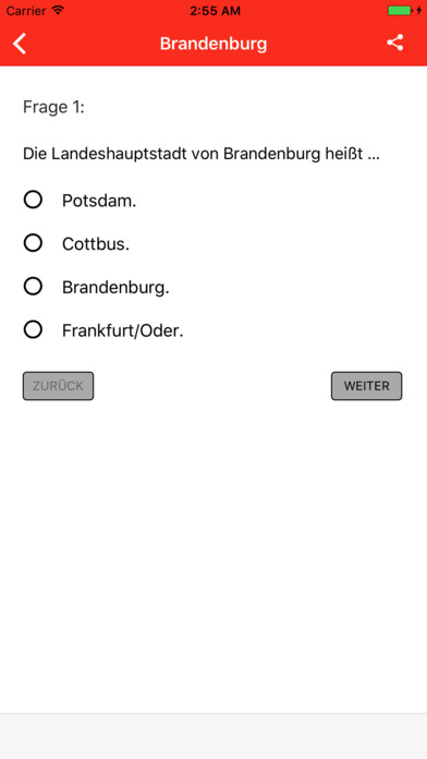 Einbürgerungstest Brandenburg screenshot 3