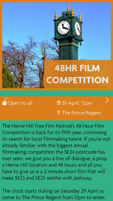 Herne Hill Free Film Festival screenshot 2