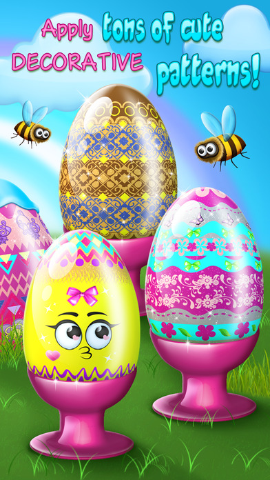 Easter Egg Games - Color and Decorate Eggs screenshot 2