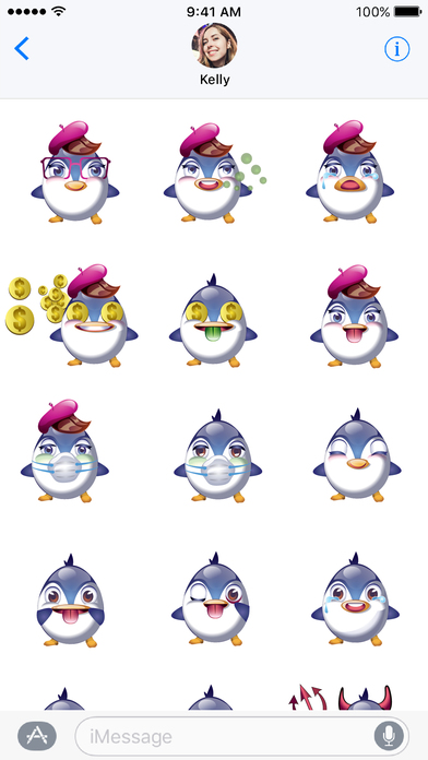 PenguinMoji screenshot 2