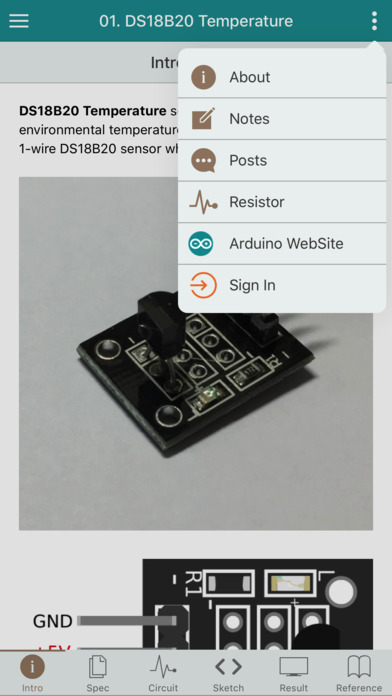 Arduino 37 Sensor screenshot 2