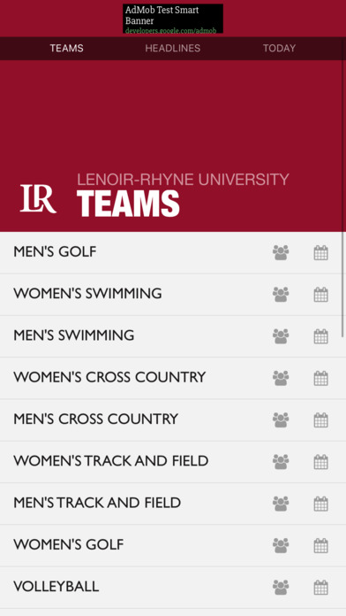 Lenoir-Rhyne University Bears screenshot 2