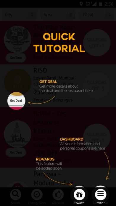 Dineamic - Anti Surge Pricing for Restaurants screenshot 2