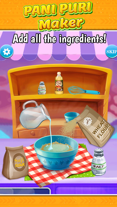 Panipuri Maker! Cook Yummy Golgappas screenshot 2