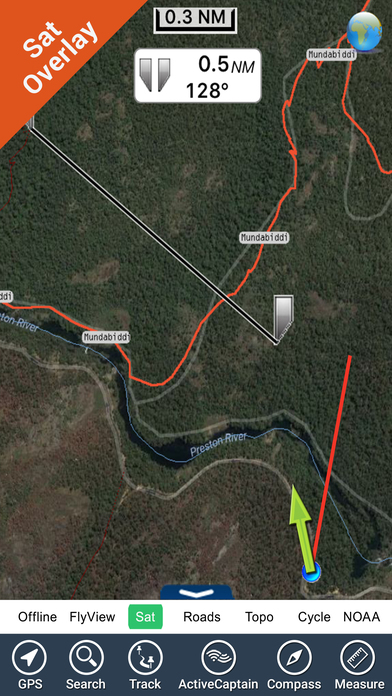 Wellington National Park HD GPS charts Navigator screenshot 3
