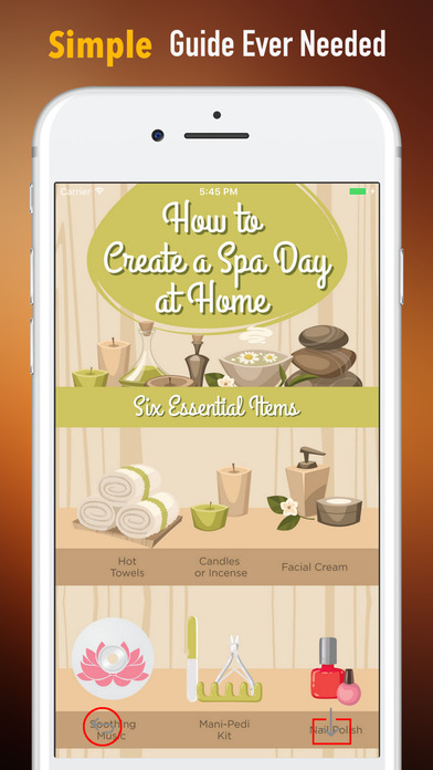 DIY Relaxing Spa at Home-Design Guide and Health screenshot 2