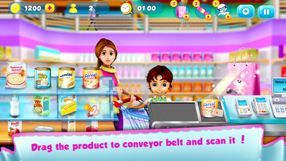 Baby Supermarket Manager - Time Management Game screenshot 2
