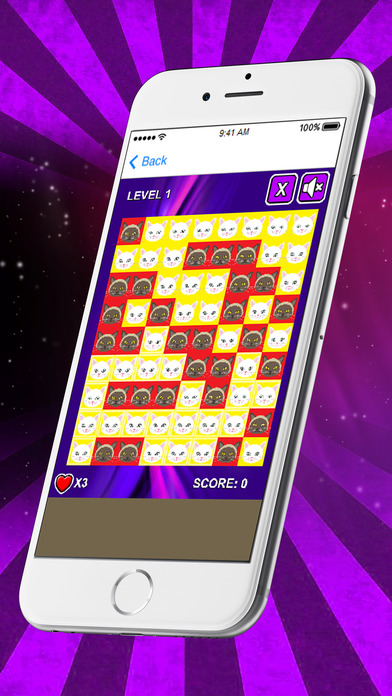 Wonderful Cat Match Games screenshot 2