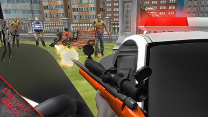 Zombie Sniper Shooter Evil War Free screenshot 2