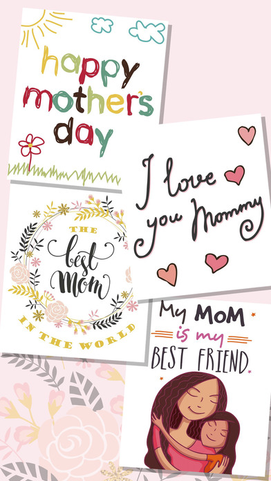 mother’s day greeting cards and stickers - Pro screenshot 3