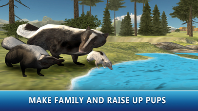 Wild Skunk Simulator 3D screenshot 2