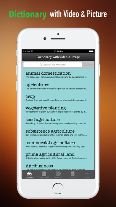 Agriculture Glossary -Study Guide and Terminology screenshot 4