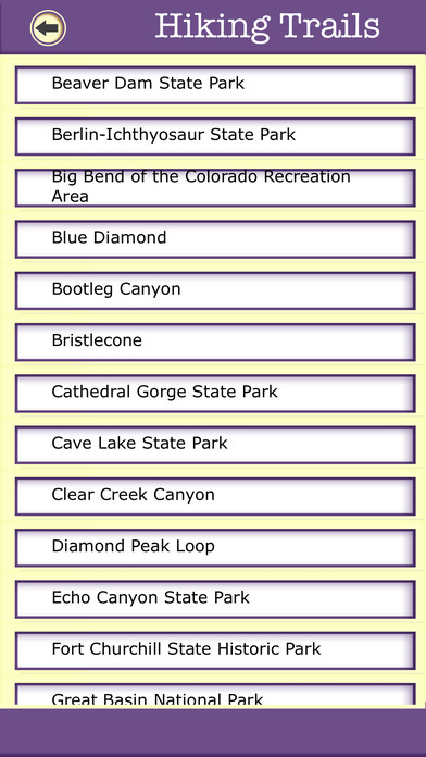 Nevada Campgrounds & Hiking Trails,State Parks screenshot 4
