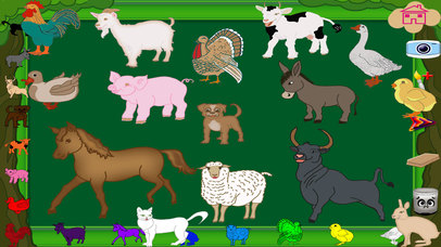 Coloring Animals Farm Paint screenshot 3