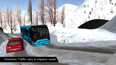 Offroad Bus Driving Simulator Winter Season screenshot 2