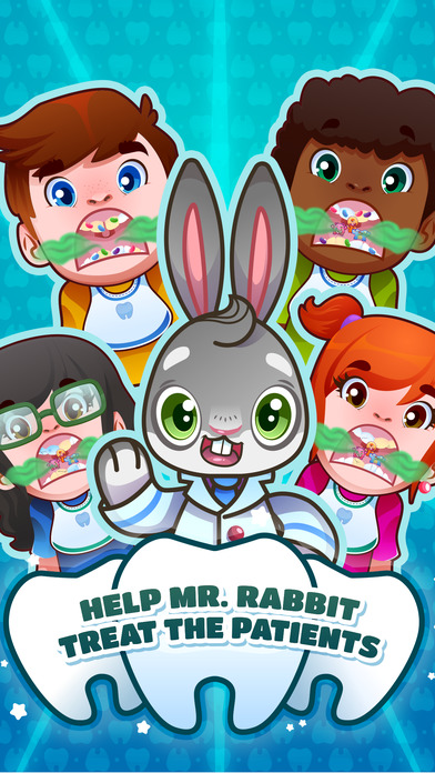 The Dentist Dream - Dr. Rabbit: Teeth Doctor Game screenshot 2