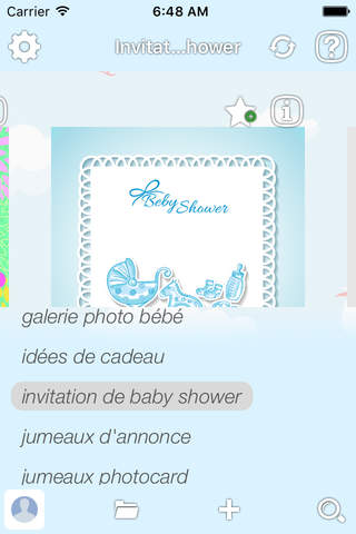 Baby Shower Party Invitations screenshot 3
