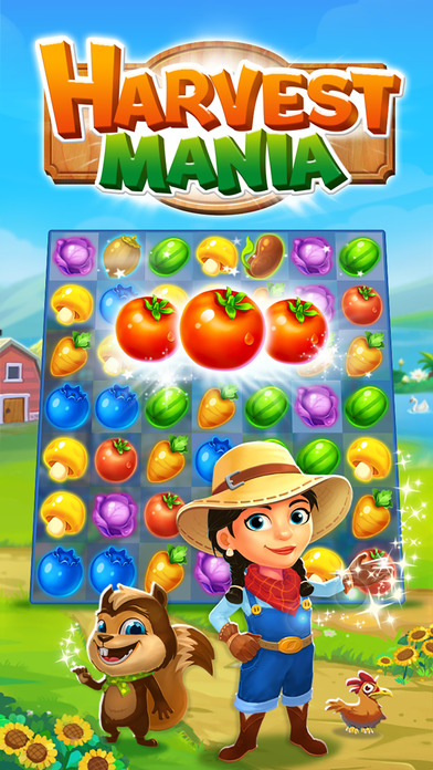 Harvest Mania - Match3 Puzzle screenshot 4