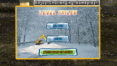 Snow Plow Truck Excavator Simulator 3D - Snowplow screenshot 4