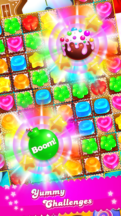 Candy Jelly Sweet : Best Match 3 Puzzle screenshot 4