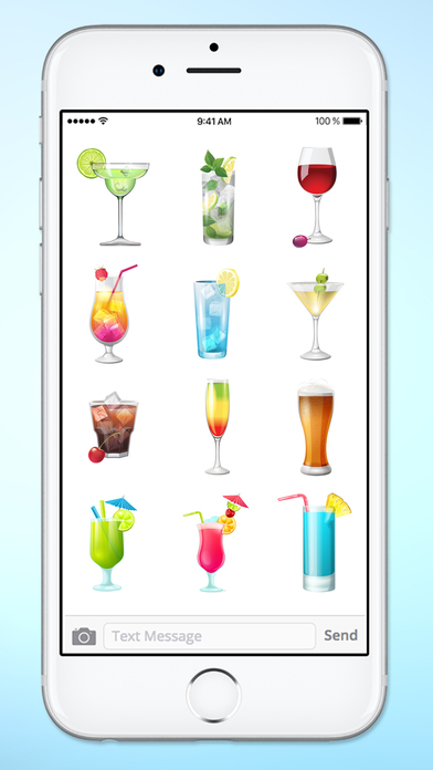 Lets Get A Drink Bar & Cocktail Sticker Pack screenshot 4
