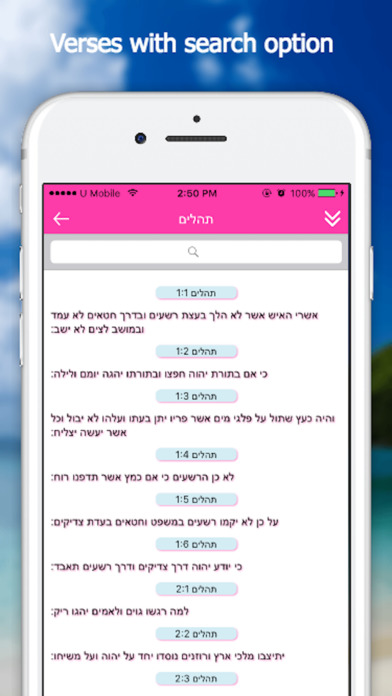 Bible App - Hebrew screenshot 3