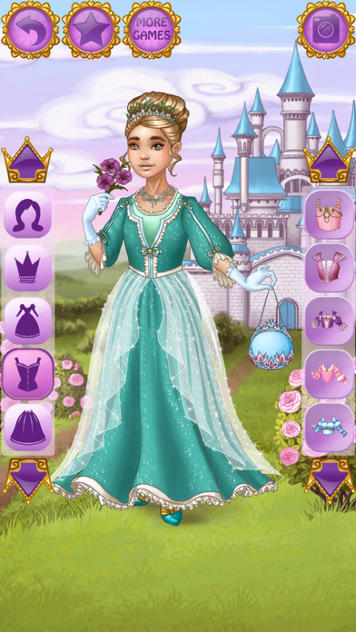 Cute Princess Dress Up - games for girls screenshot 4
