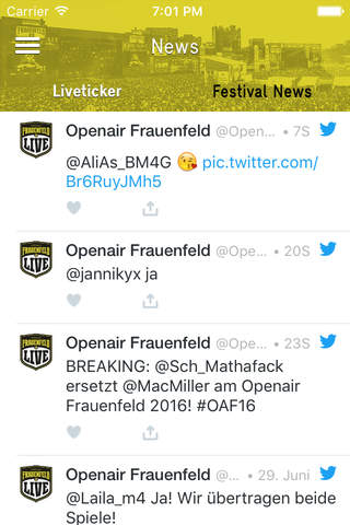Openair Frauenfeld Buddy screenshot 4