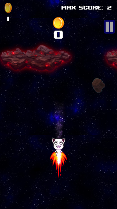 Kitty Space Crash screenshot 2