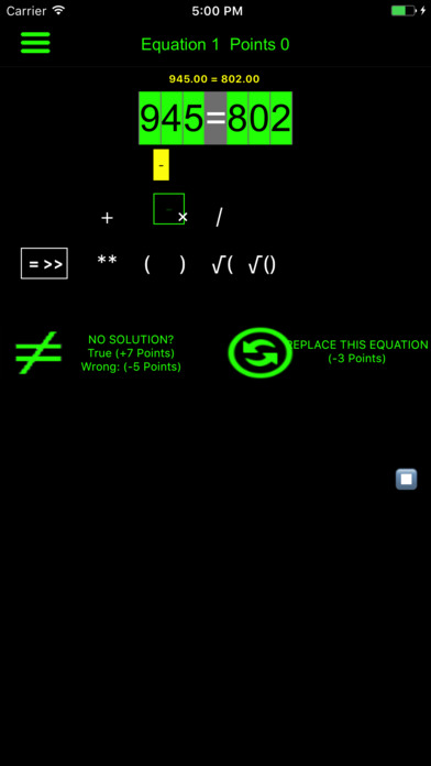 43=57 Equations screenshot 3