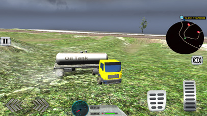 Off Road Oil Transport - Truck trailer Driving 3D screenshot 2