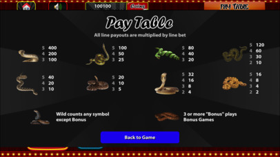 Snake Casino Slot Magic screenshot 3