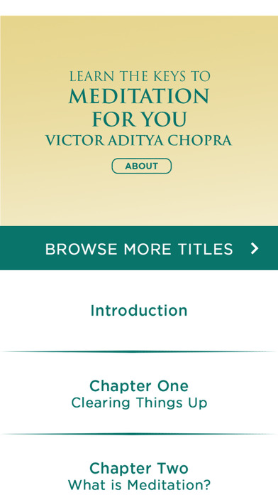 Meditation For You -Victor Aditya Chopra Audiobook screenshot 2