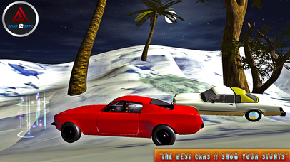 VR Stunt Car : Snow Racing Free Game screenshot 2