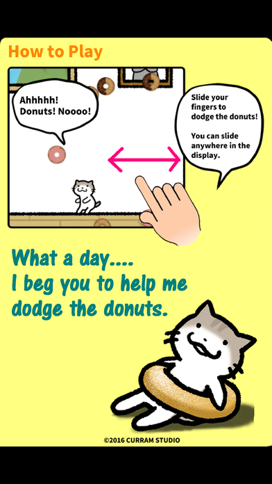 I'm just a Cat. And I really hate Donuts!! screenshot 2
