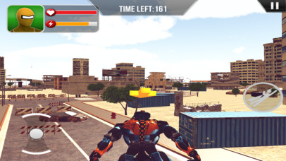 Flying Army Rescue Robot 3D screenshot 2