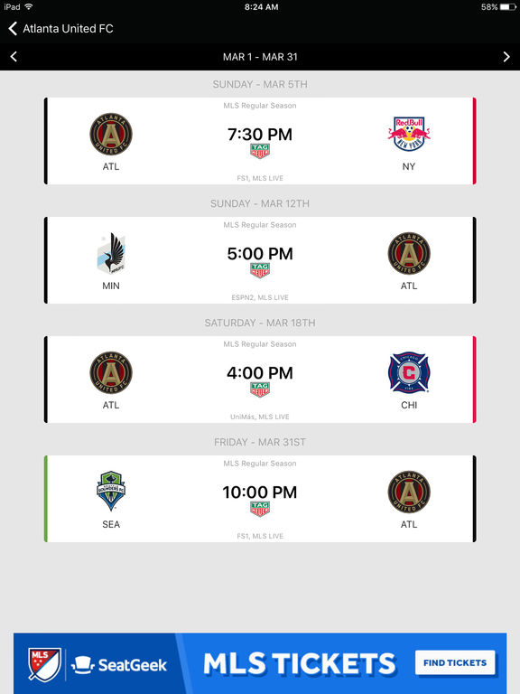 MLS Screenshots