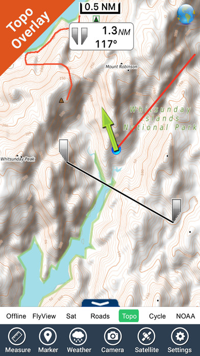 Whitsunday Islands NP GPS charts Navigator screenshot 3
