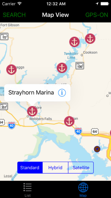 Oklahoma State: Marinas screenshot 2
