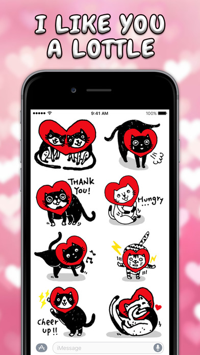 Love Cats - Stickers! screenshot 2