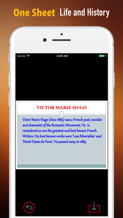 Biography and Quotes for Victor Hugo-Life with Doc screenshot 2