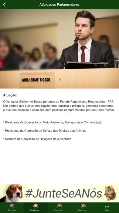 Vereador Guilherme Tiosso screenshot 3