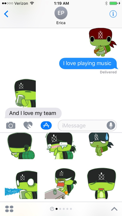 Green Turtle Emojis screenshot 2