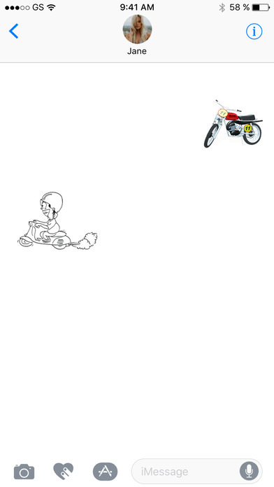 Motorcycle Sticker Pack screenshot 3